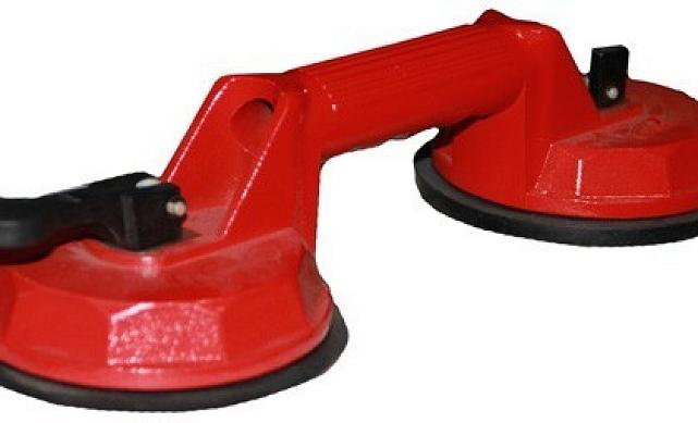 Присоски металлические для стекла 2х точечные k903