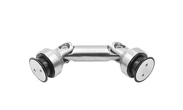 Крепление стекло-стекло, штанга 60 мм, под зенковку tt202-60 SSS купить в Перми