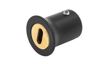  Соединитель стена-труба 19 мм, цинк, черный t907 BZn  купить в Перми