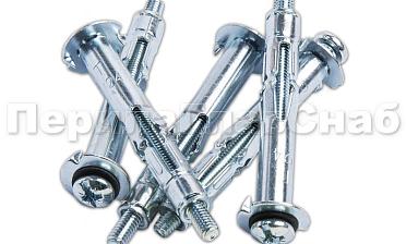 Дюбель-бабочка оц. 4х14 (под однослойный гипсокартон) М-3880 купить в Перми