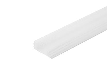 Рассеиватель света для трубы с пазом 24х24, плоский (хлыст 3 метра) k777-3 купить в Перми