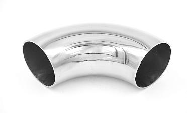 Отвод поручня под сварку удлиненный Ø50.8х1.5 мм, 400 Grit, (AISI 304) k021-3 купить в Перми