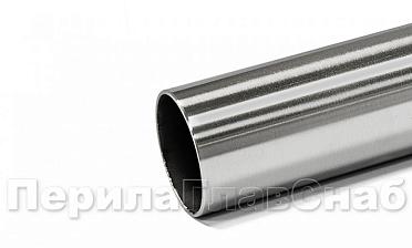 Труба круглая нержавеющая AISI 201, Ø50.8x1.5х6000 мм, шлифованная Фk817-2 купить в Перми