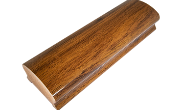 Пластиковый поручень фигурный текстурный, цвет Венге, длина 4м k897-3  купить в Перми