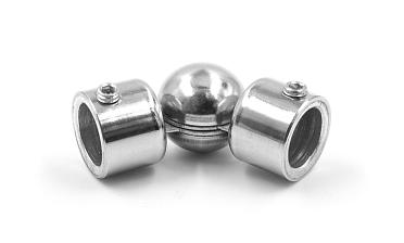 Поворот ригеля 12 мм, штампованный, регулируемый, шаровый, внешний (AISI 304) k251 купить в Перми