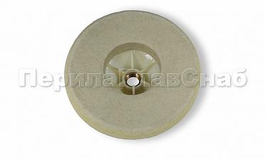 (Расходн.) войлок белый Ø125х20 мм, очищенный, на тарелке k426 купить в Перми