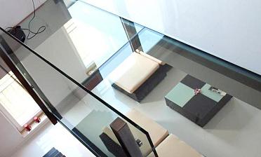 Сверхлегкое стеклянное перекрытие купить в Перми