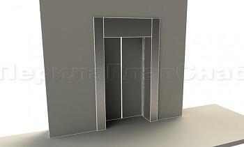 Облицовка портала лифта в Перми. Готовые проекты ПерилаГлавСнаб