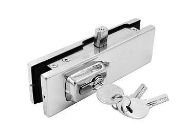 Замки для стеклянных дверей купить в Перми