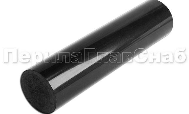 Пластиковый поручень, цвет черный, Ø49 мм, длина 4м k892 2