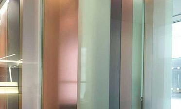 Перегородки в офис с подсветкой купить в Перми