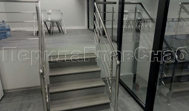 Перила с четырьмя ригелями  в Перми. Готовые проекты ПерилаГлавСнаб