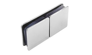 Коннектор для душевой кабины стекло-стекло 180°, 45х45, нерж 304, вырез 64 t724 PSS купить в Перми