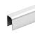 Профиль П-образный, L=2500 мм, t=1 мм, для стекла 8 мм, шлиф. (AISI 304)  t115 SSS купить в Перми