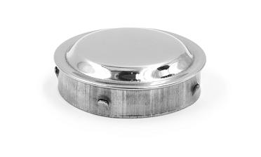 Заглушка фигурная забивная на трубу Ø50.8 мм (AISI 304) k037 купить в Перми