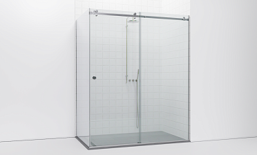 Комплект фурнитуры для раздвижной душевой перегородки, угловой, на профиле t552-1 купить в Перми