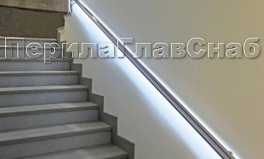 Пристенный поручень с LED подсветкой купить в Перми