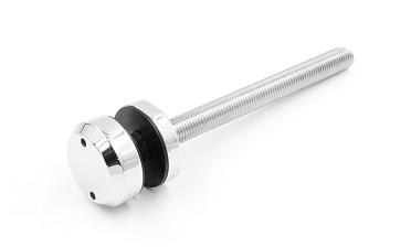 Комплект торцевого крепления несущего стекла, гайка-шайба Ø50х10х18 мм с внутренней резьбой М16(для оцинковки), полированный AISI 304, уценка k277-7-У купить в Перми