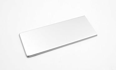 Торцевая заглушка 49х118 мм на зажимной алюминиевый профиль k601-12  купить в Перми