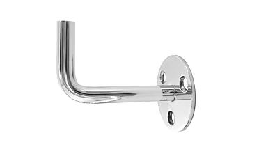 Пристенок без ложемента, вынос 70х45, Ø48х3мм, сварной, полированный, (AISI 304) k009-999 купить в Перми