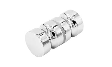 Дверная ручка «кноб», алюминий-хром, полированная t692 ALPC купить в Перми