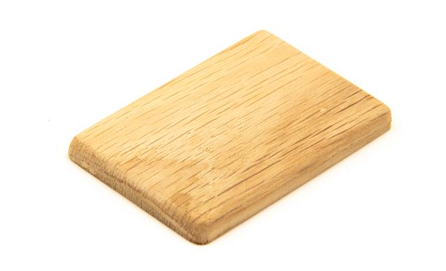 Торцевая заглушка для поручня 40x60, дуб Ф-0846