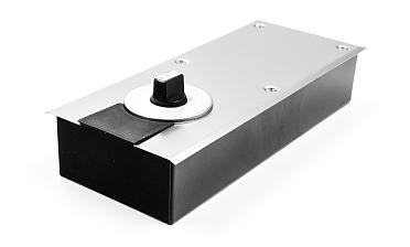 Доводчик для стеклянной двери напольный, шлифованный EN2 500 тыс.циклов  115 гр (дверь 700-900 мм , до 80 кг) t186-2 SSS купить в Перми