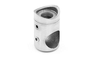 Ригеледержатель на стойку Ø38.1х16.8 мм, шлифованный, литой (AISI 304) k018-3 купить в Перми