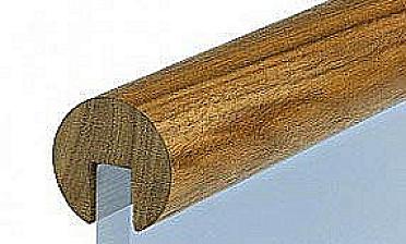 Поручень деревянный из Бука Ø50мм С ПАЗОМ Ф-1610 купить в Перми