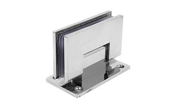 Петля для душевой кабины стена-стекло 90° 90х55 мм AISI 304 полированная t301-2 PSS купить в Перми