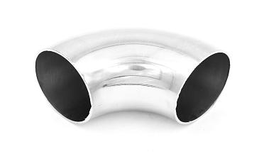 Отвод поручня под сварку Ø48.3х120х1.5 мм, 90°, полированный 600 Grit (AISI 304) k237-120 купить в Перми