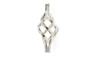 Декоративная вставка (корзинка) для стойки Ø25 мм, k388 купить в Перми