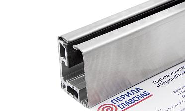 Профиль шлифованный зажимной для стекла 8-12 мм, С ОТВЕРСТИЯМИ, длина 3 м т40-6 SSS купить в Перми