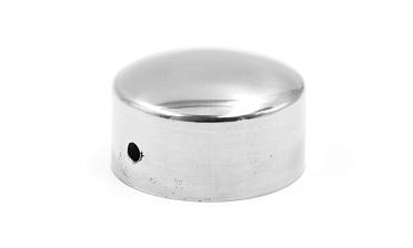 Заглушка под пластиковый (деревянный) поручень Ø49х0.4 мм полированная (AISI 304) k083 купить в Перми