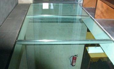 Стеклянный потолок в муниципальном заведении купить в Перми