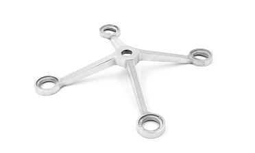 Спайдер-200 мм X-образный 4х26х38, 1х18х36/40 мм, нагрузки: 1кН, 2кН (AISI 304) k288-X купить в Перми