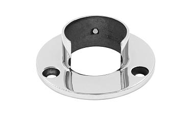 Фланец для трубы с пазом Ø42.4 мм, литой, полированный, (AISI 316) k231 купить в Перми