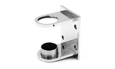 Боковой крепеж С-пластина стакан для Ø38.1 мм, (AISI 201) k339-3 купить в Перми