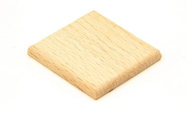 Торцевая заглушка для поручня 40х40, бук Ф-0844-2 купить в Перми