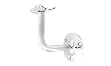 Пристенок с ложементом под Ø38.1 мм, сварной, полированный, (AISI 201) k010-6 купить в Перми