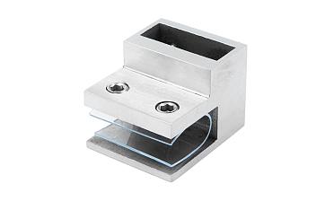 Коннектор торцевой труба-стекло, для трубы 30х10, шлиф t467 SSS купить в Перми