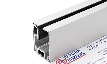 Комплект зажимного профиля для стекла 8-12 мм, анодированный, L=3000 мм т40-3 AL купить в Перми
