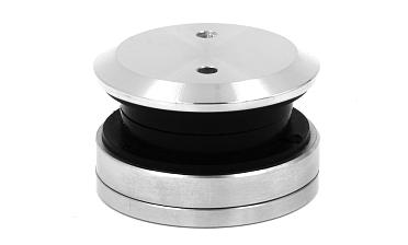 Точечный стеклодержатель 8.5-10.5 мм, регулируемый, без зенковки, для стекла 8-10 мм t502A SSS купить в Перми