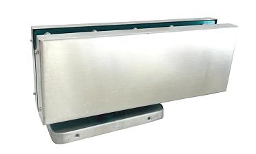 Фитинг нижний со встроенным доводчиком для стеклянной двери до 80 кг, шлифованный t185-2 SSS   купить в Перми