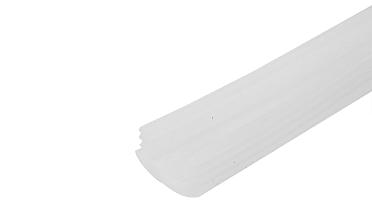 Рассеиватель света для поручня с пазом 24х24 выпуклый (хлыст 3 метра) k777-1 купить в Перми