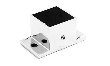 Фланец для трубы 40х40, укороченный, полированный, литой AISI 304 k553 купить в Перми