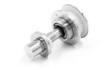 Стеклодержатель (рутель) под стекло от 16 до 24 мм, полированный (AISI 316) k274 купить в Перми