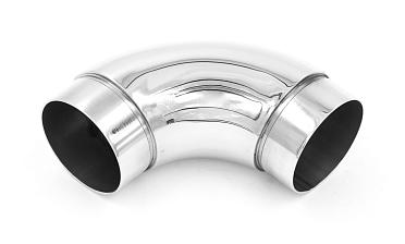 Отвод Ø50.8 мм, облегченный, полированный (AISI 201) k052-5 купить в Перми