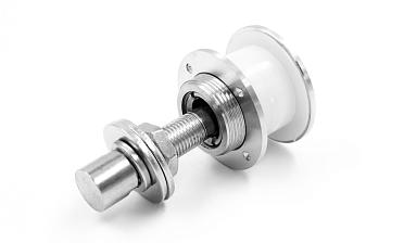 Рутель для крепления козырьков на ванты, разборный, для стекла 10-26 мм, нержавеющая сталь AISI 316, полированная k274-2 купить в Перми