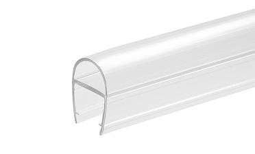 Уплотнитель для стекла 10 мм, дверь-стекло 2200 мм t216 купить в Перми